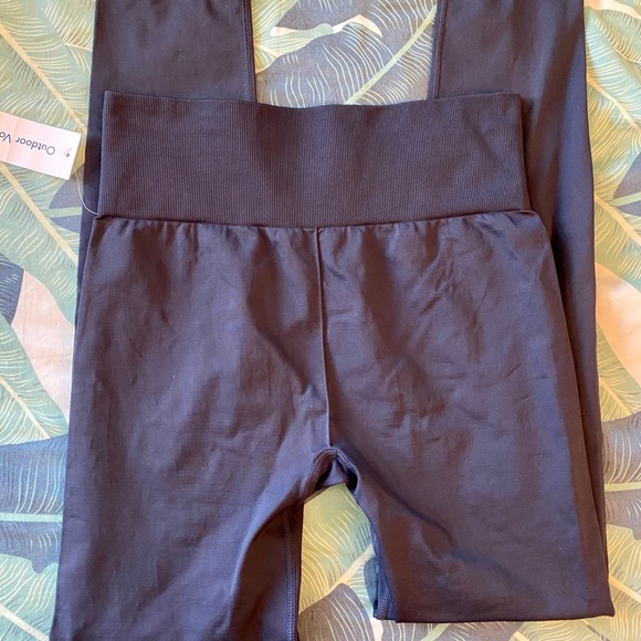 NWT Outdoor Voices Studio Skin Navy Leggings - Picture 5 of 8